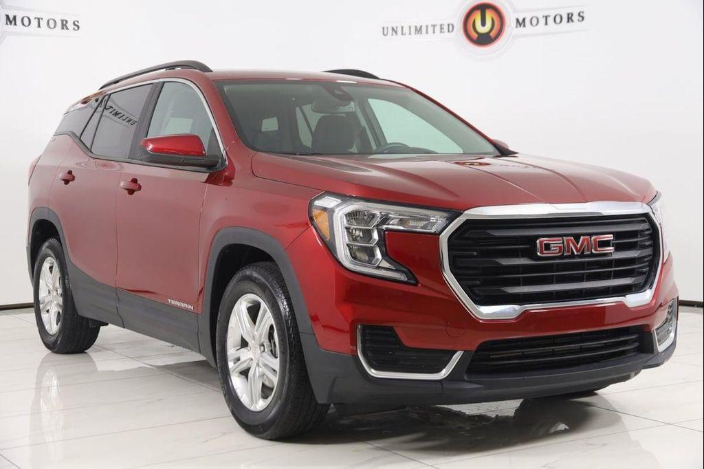 used 2022 GMC Terrain car, priced at $19,990