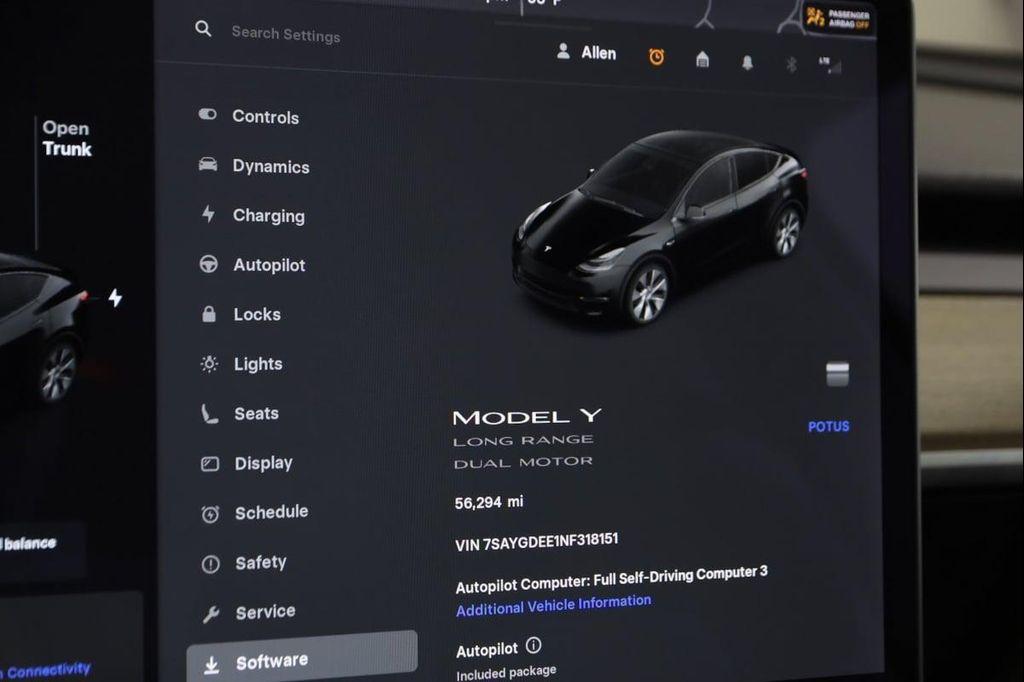 used 2022 Tesla Model Y car, priced at $25,900