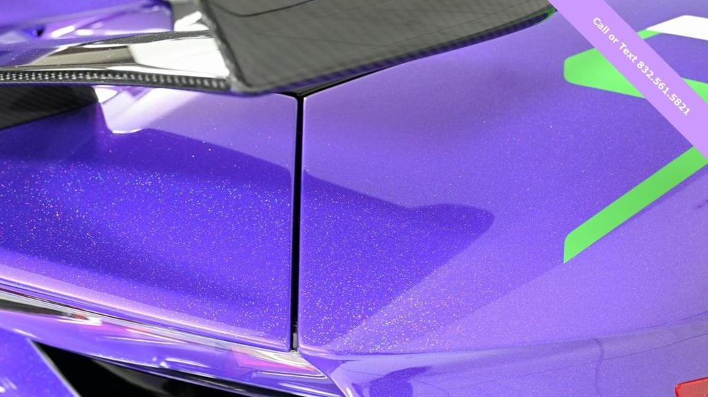 Purple 2021 Lamborghini Aventador SVJ Roadster