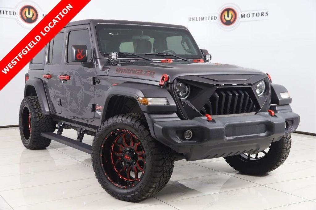 used 2020 Jeep Wrangler Unlimited car, priced at $30,990