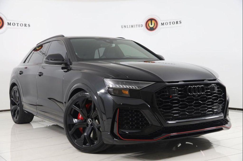 used 2023 Audi RS Q8 car, priced at $84,500