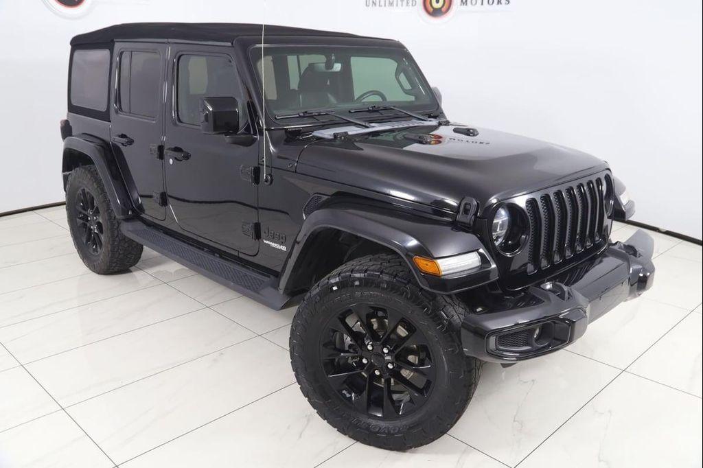 used 2021 Jeep Wrangler Unlimited car, priced at $28,500