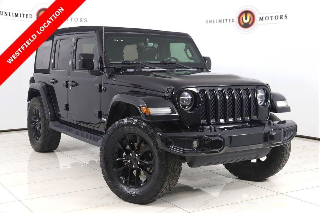 used 2021 Jeep Wrangler Unlimited car, priced at $28,500