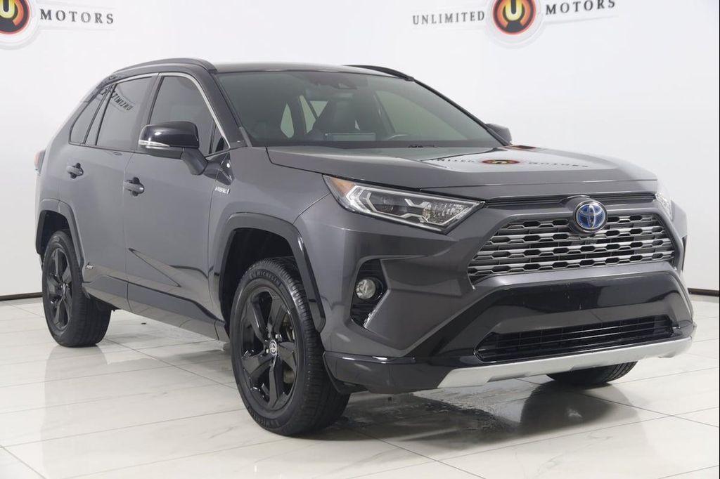 used 2021 Toyota RAV4 Hybrid car, priced at $24,990