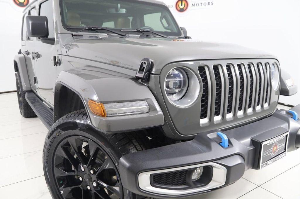 used 2022 Jeep Wrangler Unlimited 4xe car, priced at $31,800