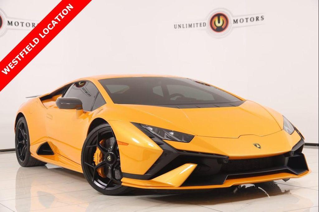 used 2023 Lamborghini Huracan Tecnica car, priced at $319,000