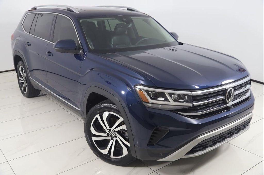 used 2021 Volkswagen Atlas car, priced at $27,500