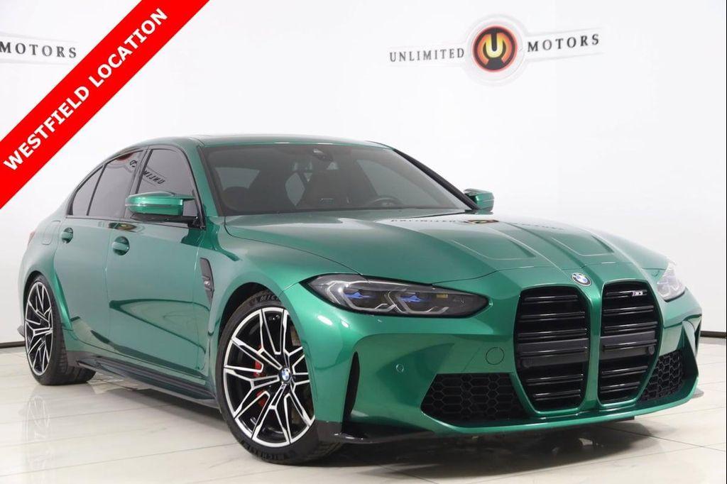 used 2023 BMW M3 car, priced at $69,901