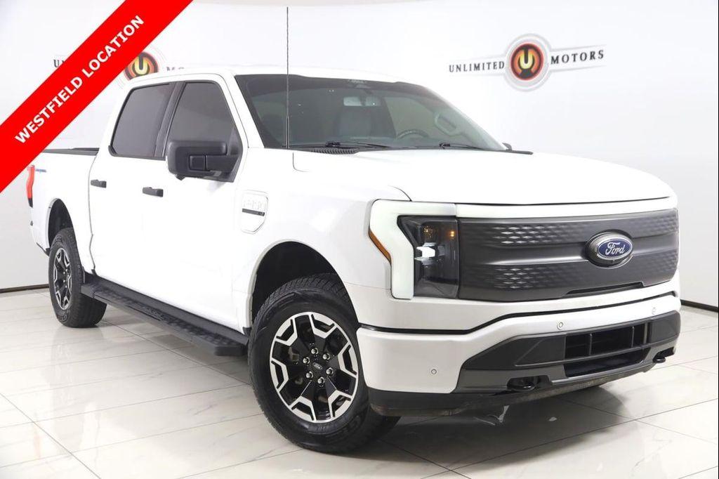 used 2022 Ford F-150 Lightning car, priced at $32,800