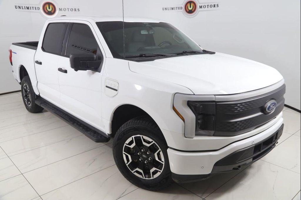 used 2022 Ford F-150 Lightning car, priced at $32,800