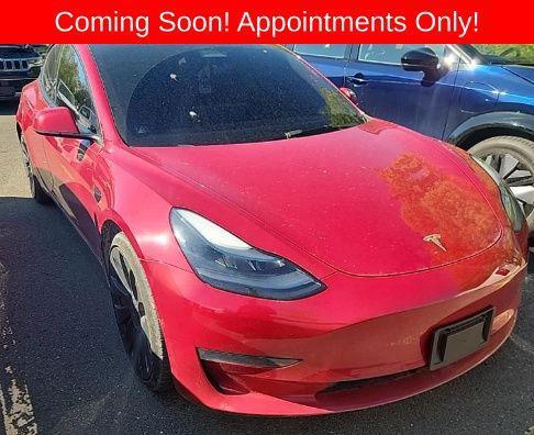 used 2022 Tesla Model 3 car, priced at $29,490