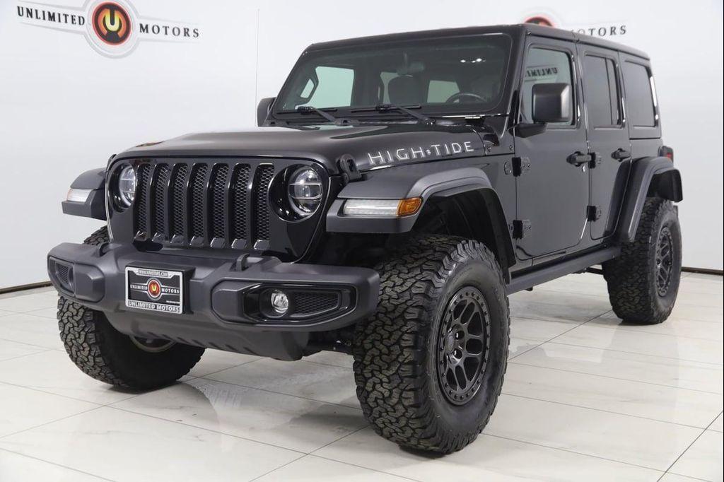 used 2022 Jeep Wrangler Unlimited car, priced at $33,500