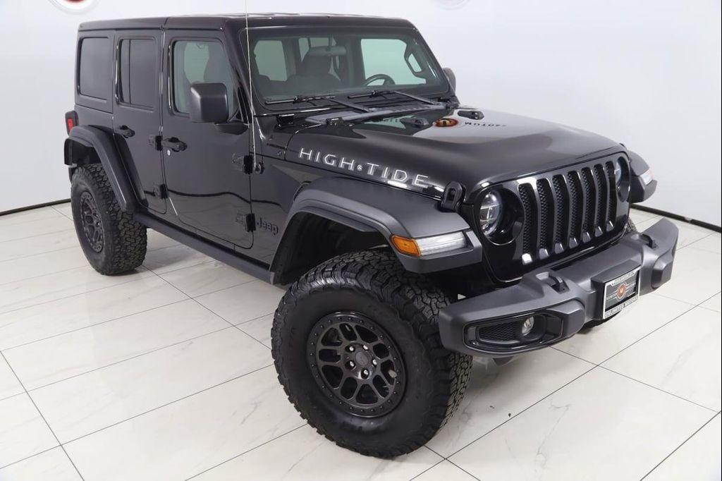 used 2022 Jeep Wrangler Unlimited car, priced at $33,500