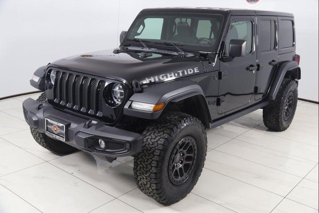 used 2022 Jeep Wrangler Unlimited car, priced at $33,500