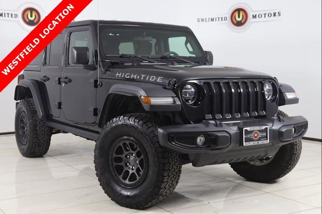 used 2022 Jeep Wrangler Unlimited car, priced at $33,500