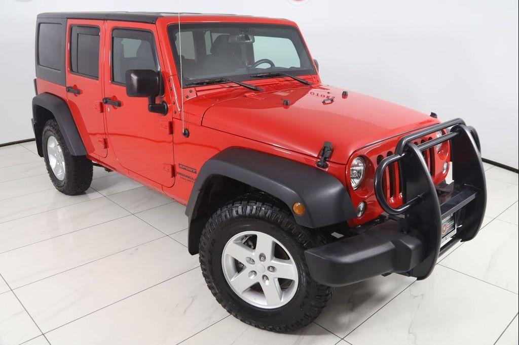 used 2017 Jeep Wrangler Unlimited car, priced at $18,444