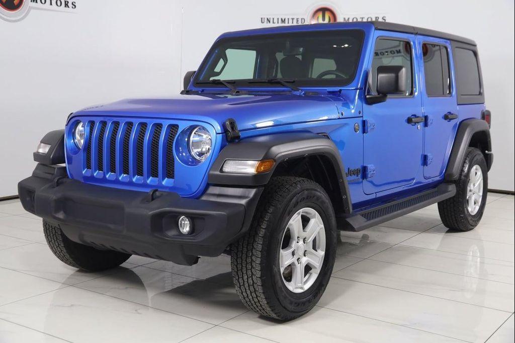 used 2022 Jeep Wrangler Unlimited car, priced at $29,990
