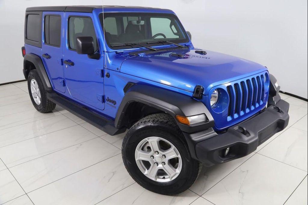used 2022 Jeep Wrangler Unlimited car, priced at $29,990