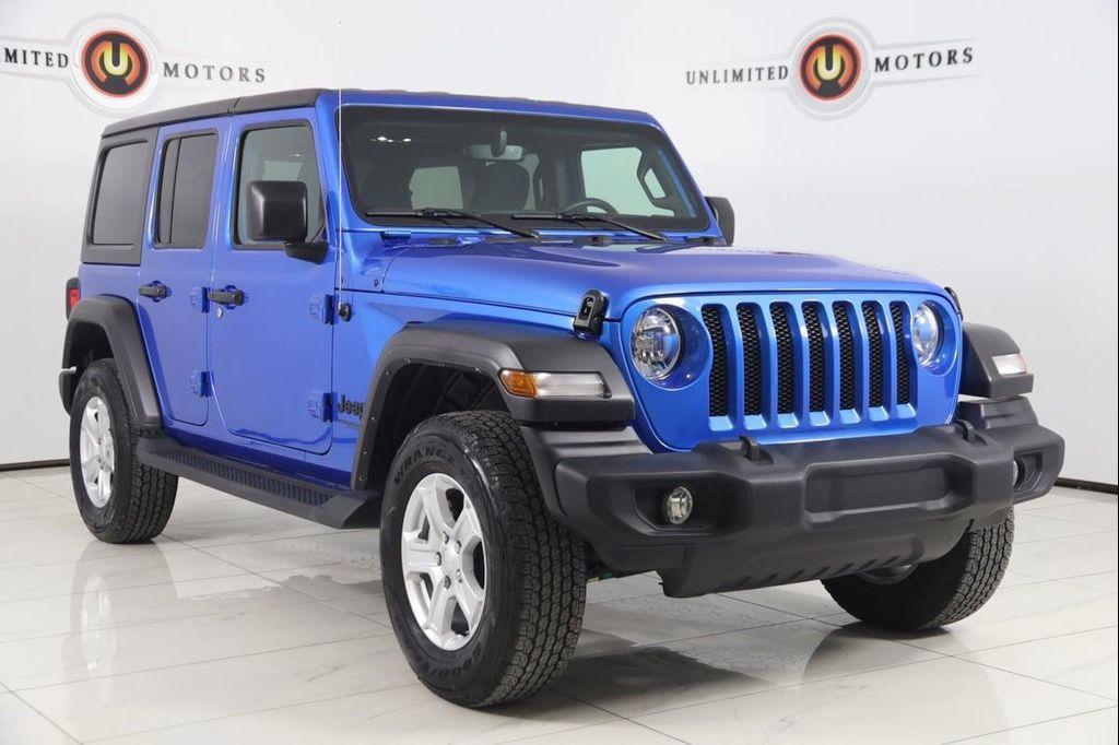 used 2022 Jeep Wrangler Unlimited car, priced at $29,990