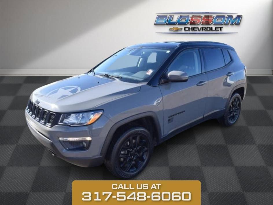 used 2021 Jeep Compass car, priced at $17,899