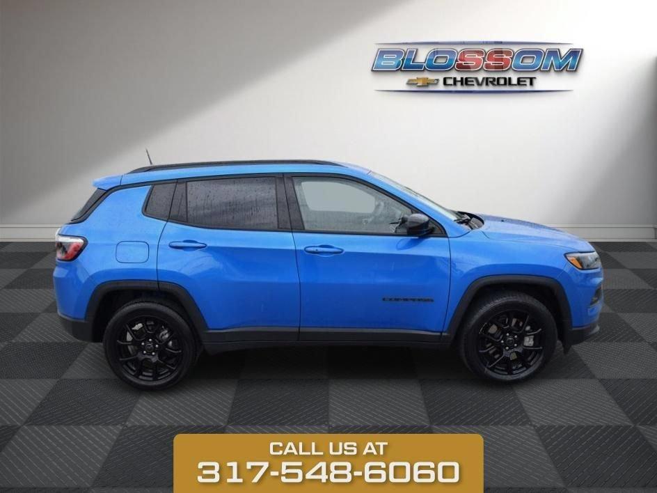 used 2025 Jeep Compass car, priced at $26,995