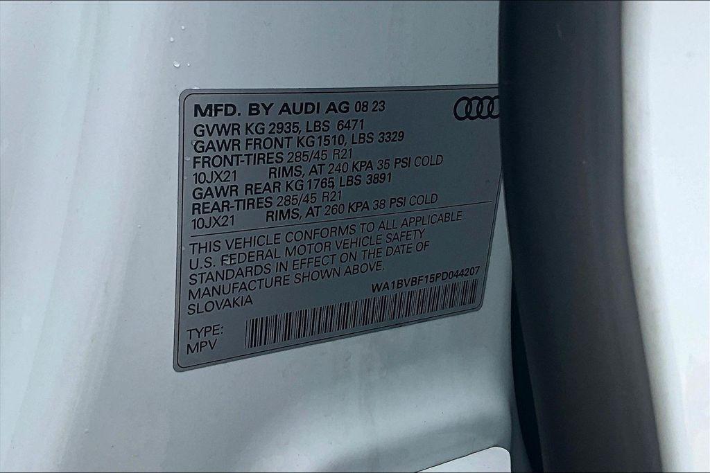 used 2023 Audi Q8 car, priced at $52,999