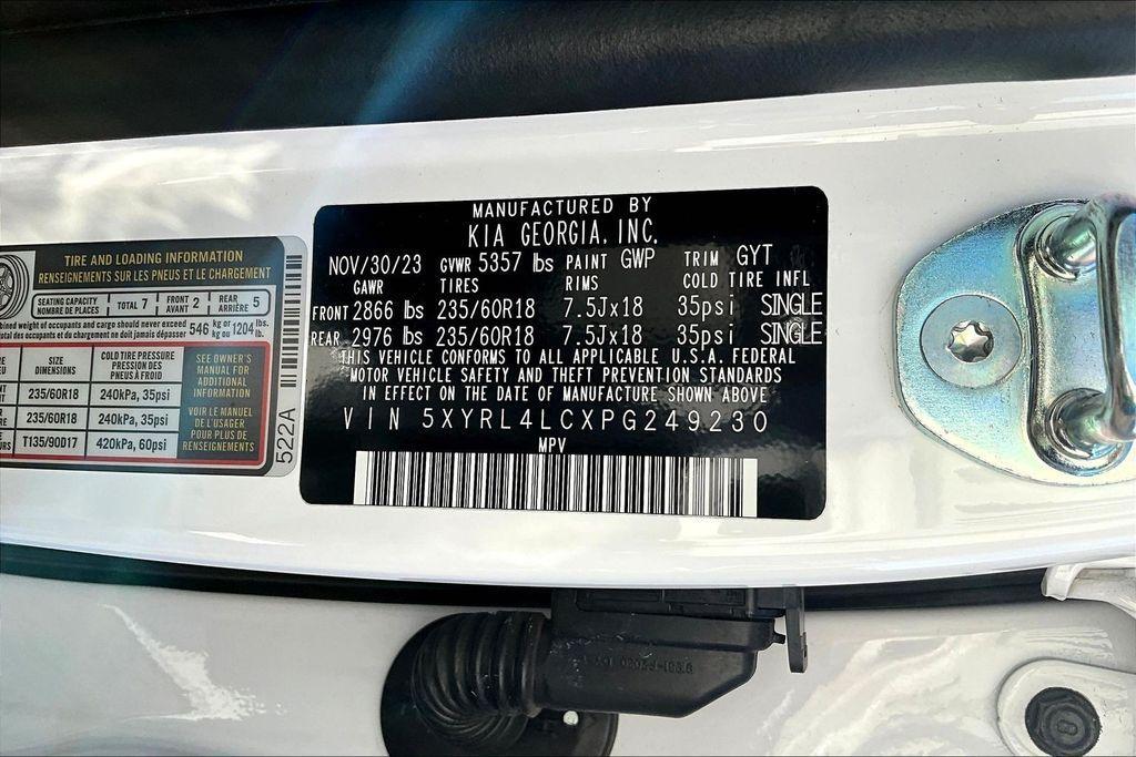 used 2023 Kia Sorento car, priced at $27,349