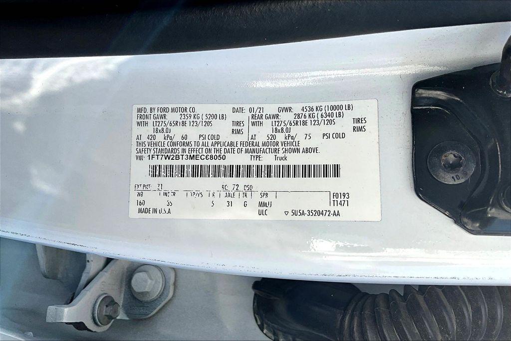 used 2021 Ford F-250 car, priced at $44,320