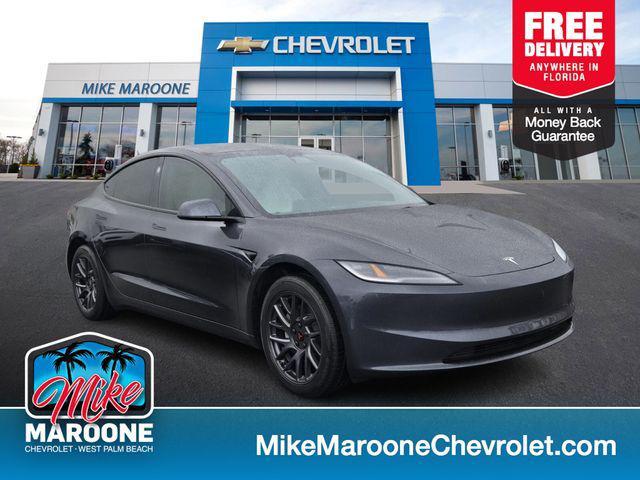 used 2025 Tesla Model 3 car, priced at $38,900