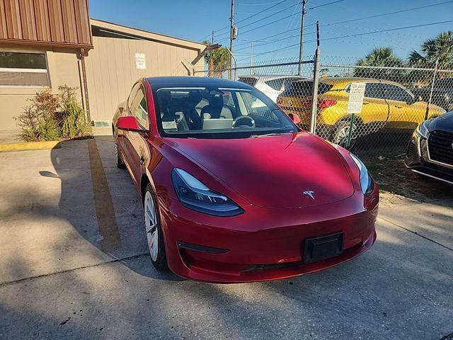used 2022 Tesla Model 3 car, priced at $15,500