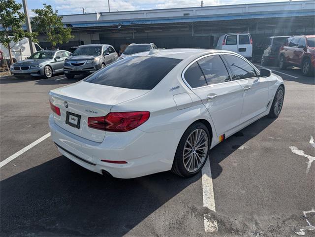 used 2018 BMW 530e car, priced at $13,400