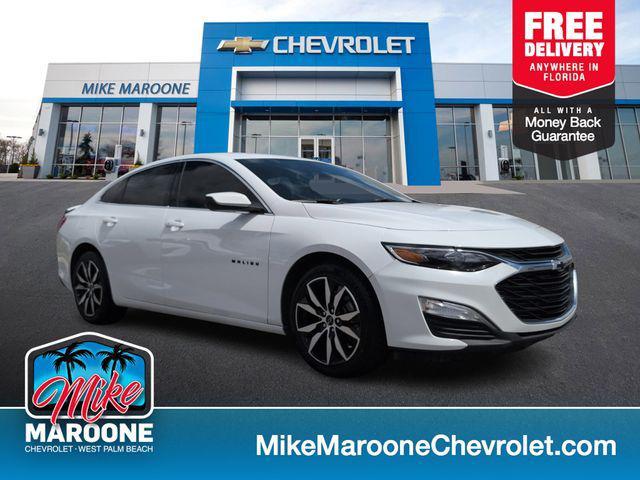 used 2021 Chevrolet Malibu car, priced at $11,596
