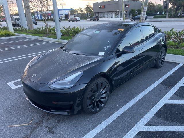 used 2021 Tesla Model 3 car, priced at $27,900