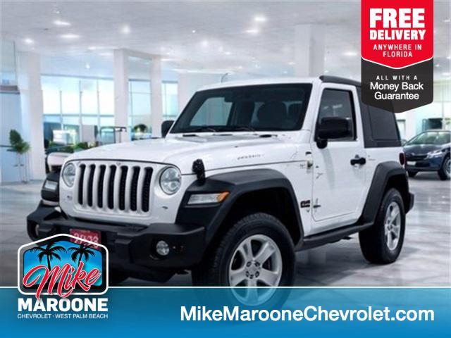 used 2022 Jeep Wrangler car, priced at $24,900