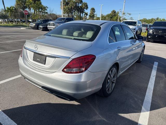 used 2018 Mercedes-Benz C-Class car, priced at $12,700
