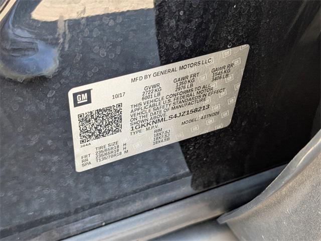 used 2018 GMC Acadia car, priced at $17,500