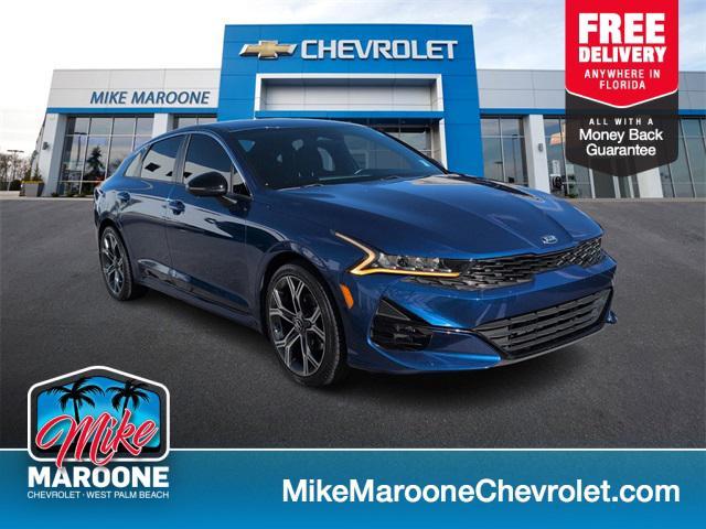 used 2021 Kia K5 car, priced at $15,800