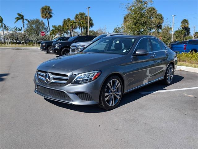 used 2019 Mercedes-Benz C-Class car, priced at $17,200