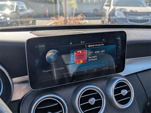 used 2019 Mercedes-Benz C-Class car, priced at $17,200