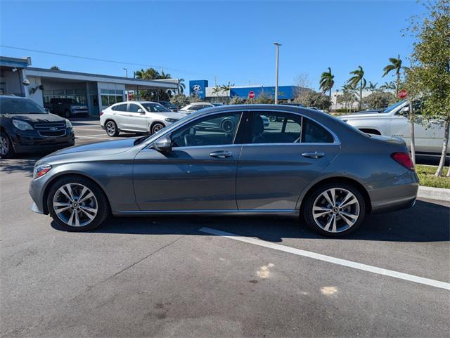 used 2019 Mercedes-Benz C-Class car, priced at $17,200