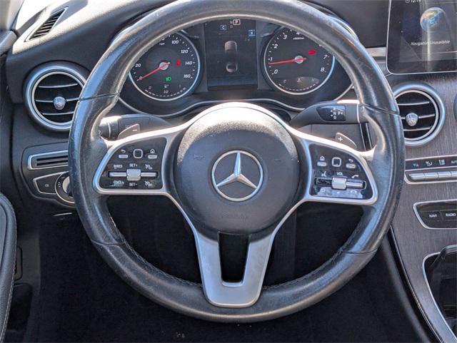 used 2019 Mercedes-Benz C-Class car, priced at $17,200