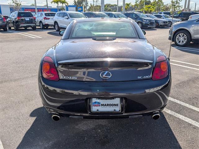 used 2003 Lexus SC 430 car, priced at $14,900