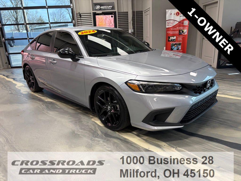 used 2024 Honda Civic car, priced at $22,695