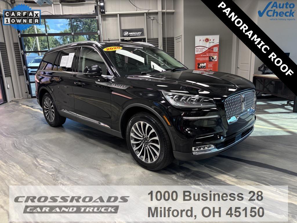 used 2020 Lincoln Aviator car, priced at $33,795