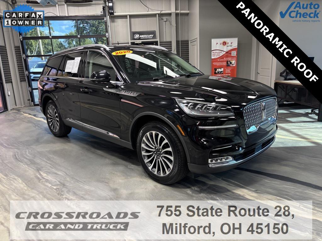 used 2020 Lincoln Aviator car, priced at $32,495