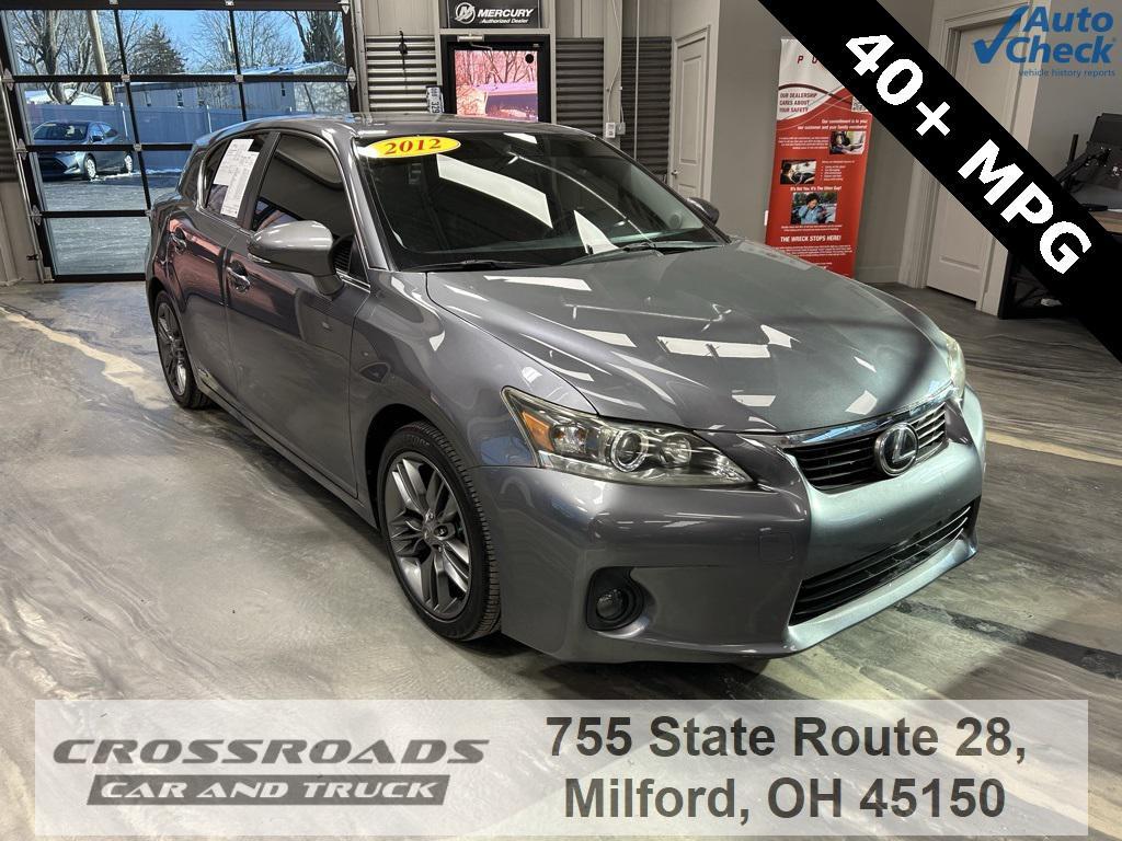 used 2012 Lexus CT 200h car, priced at $12,595