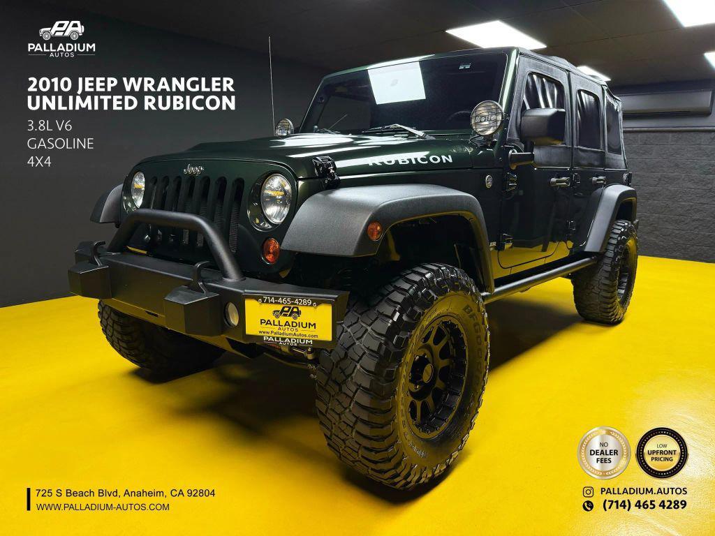 used 2010 Jeep Wrangler Unlimited car, priced at $14,997