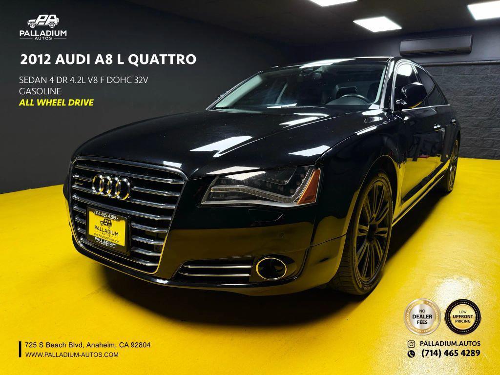 used 2012 Audi A8 car, priced at $14,400