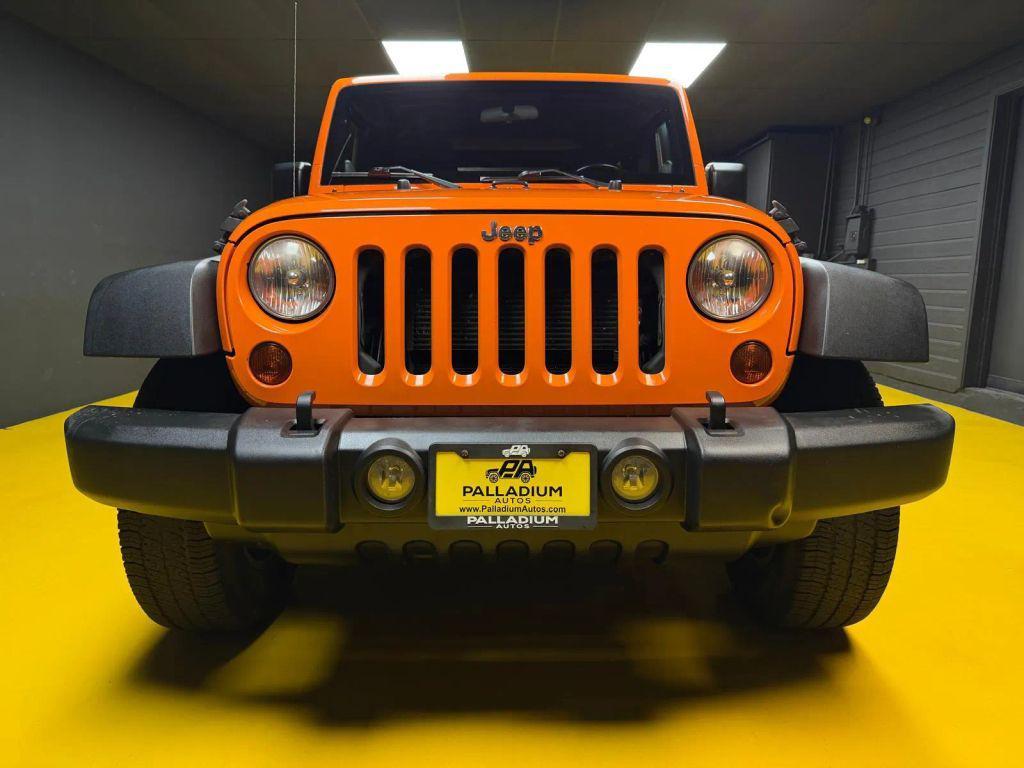 used 2012 Jeep Wrangler Unlimited car, priced at $16,500