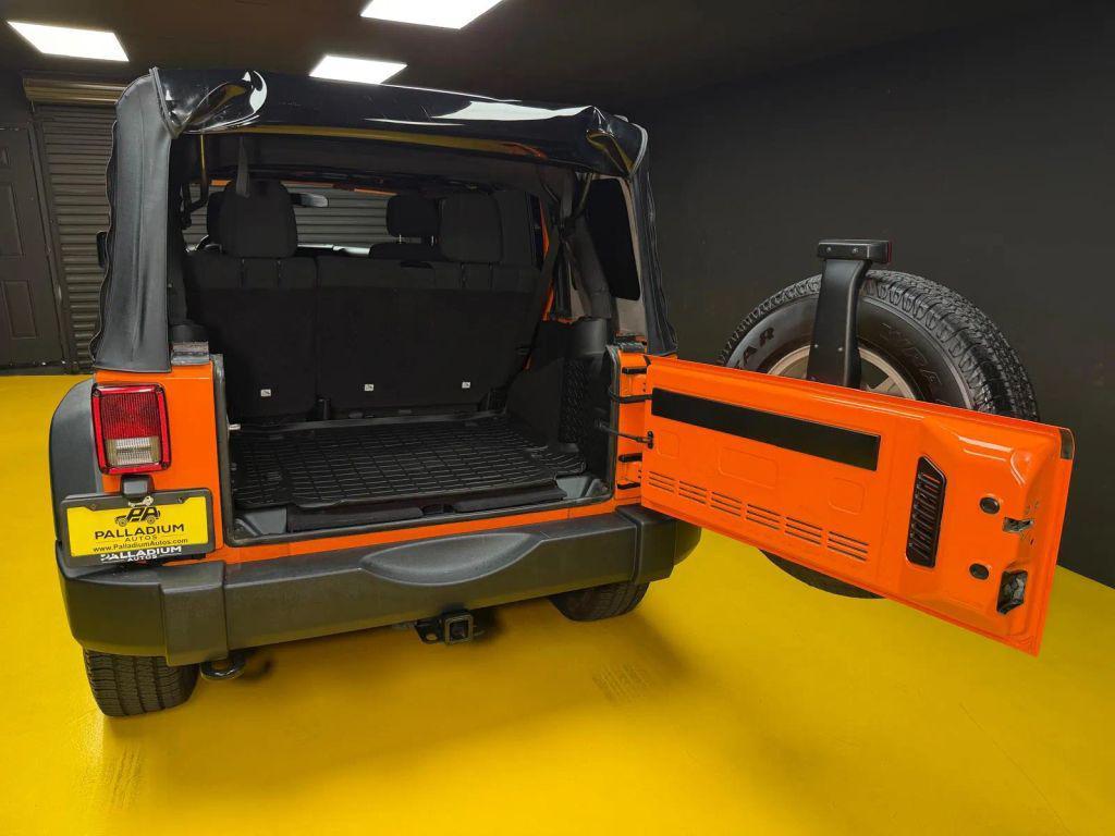 used 2012 Jeep Wrangler Unlimited car, priced at $16,500